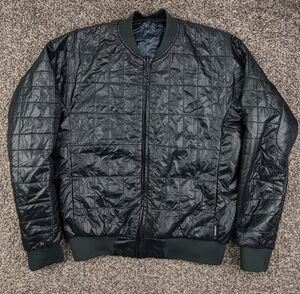 Cotopaxi Jacket Kusa Bomber Blue Green Llama Insulated Reversible Womens Medium